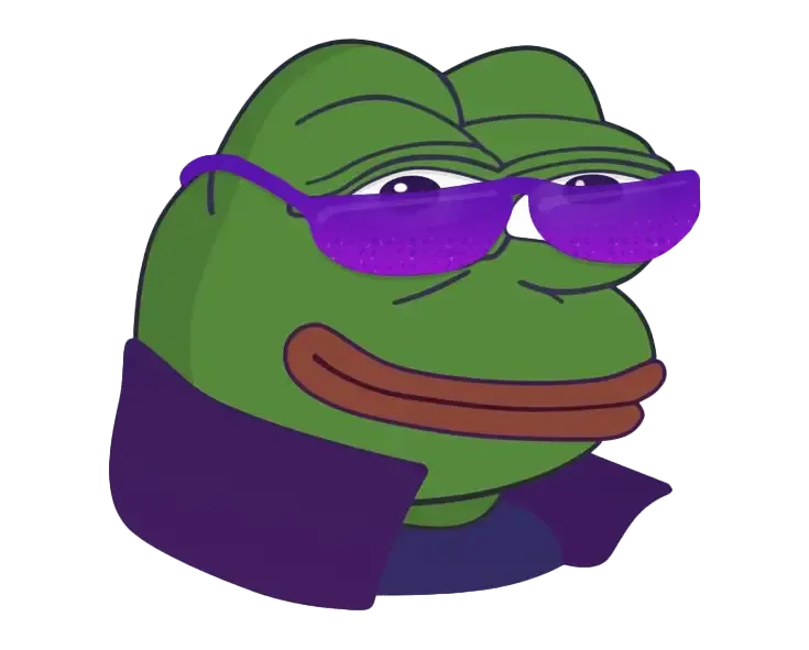 Stylish pepe the frog